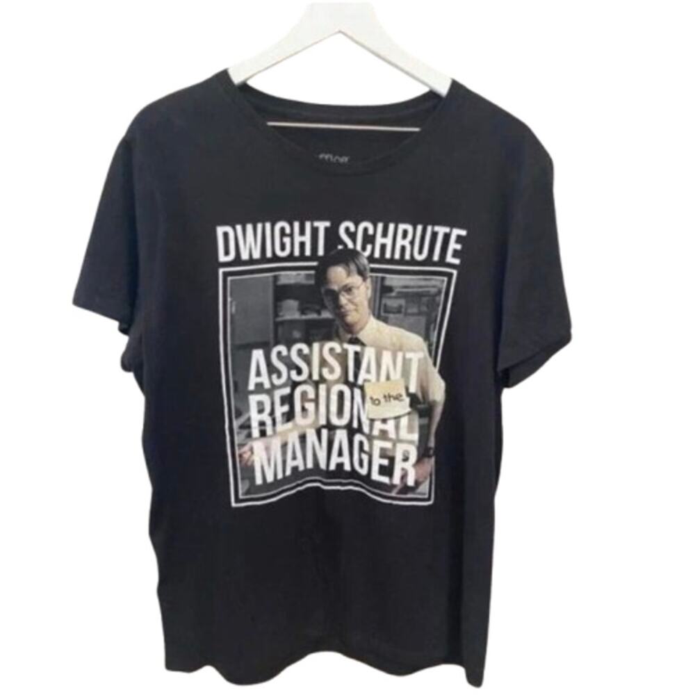 THE OFFICE Dwight Schrute Assistant To The Regional Manager Graphic T-Shirt XL